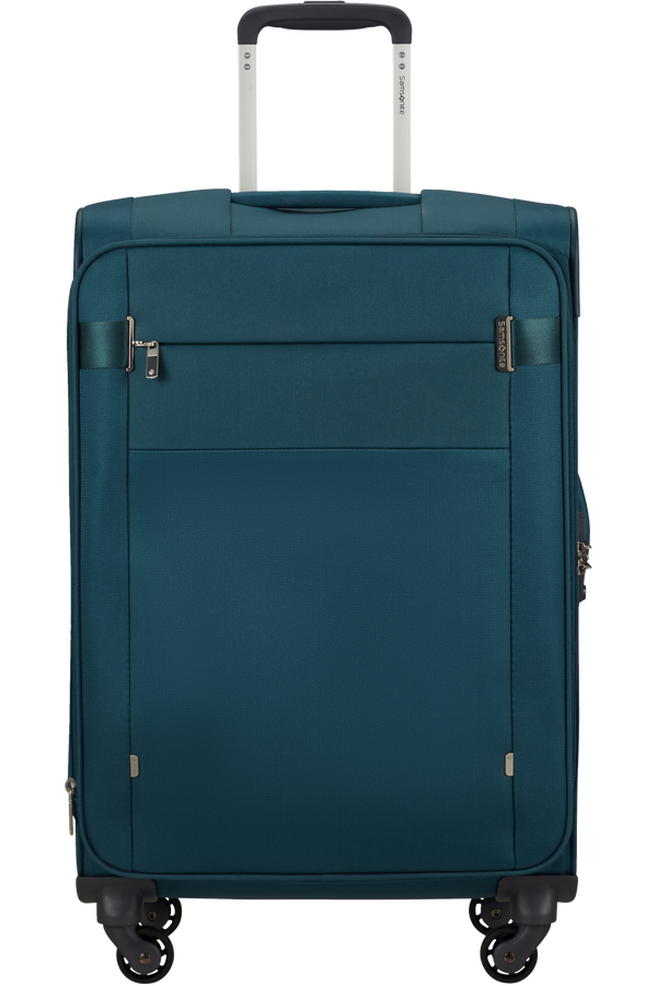 Samsonite Citybeat Spinner Expandable 66cm  Petrol Blue