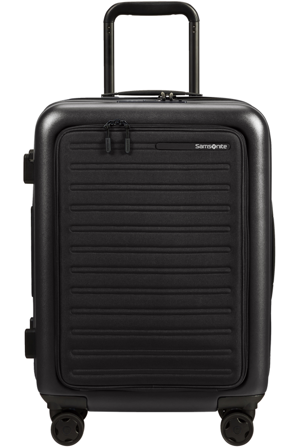 Samsonite Stackd Spinner Expandable Easy Access 55cm  Black