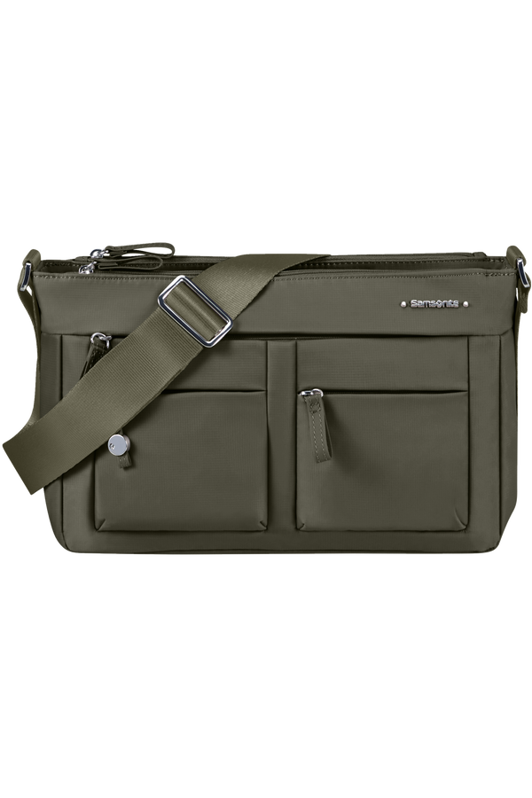 Samsonite Move 4.0 Horiz. Shoulder Bag+flap  Olive Green