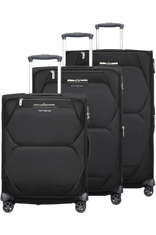 Samsonite Dynamore 3 PC Set A  Black