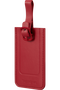 Samsonite Ta Revolution Rectangle Luggage Tag x2  Red