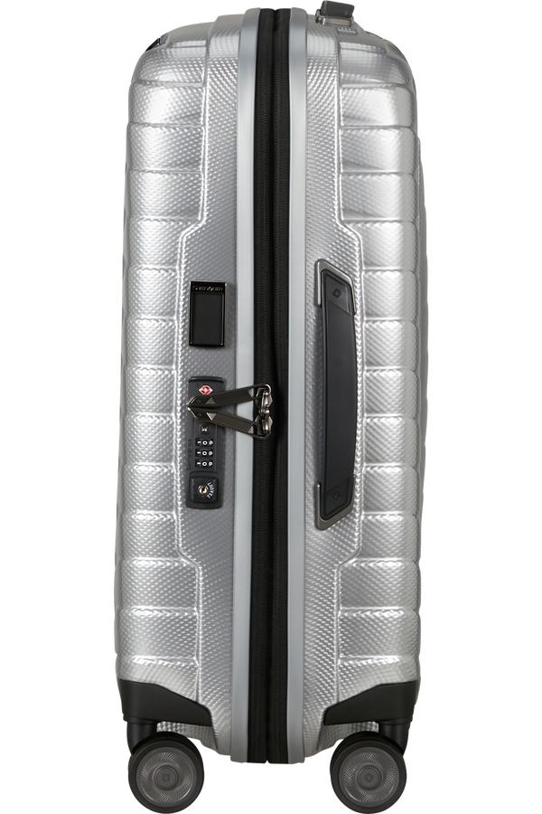 Samsonite Proxis Spinner Expandable Length 40cm 55cm  Silver