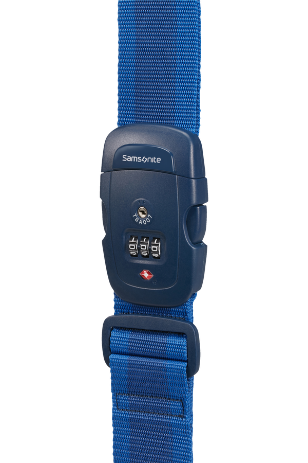 Samsonite Global Ta Luggage Strap/TSA Lock Midnight Blue