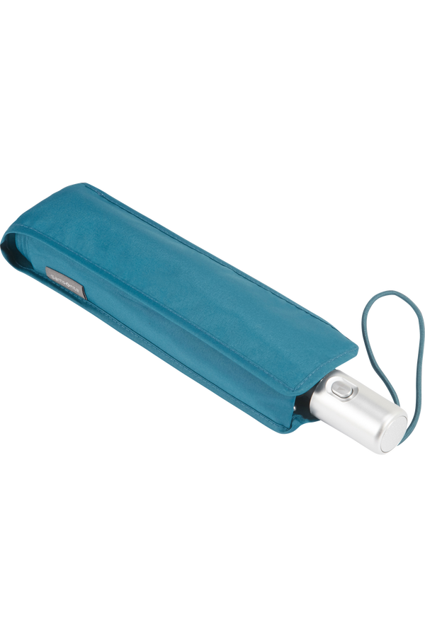 Samsonite Alu Drop S 3 Sect. Auto O/C Slim  Coral Blue