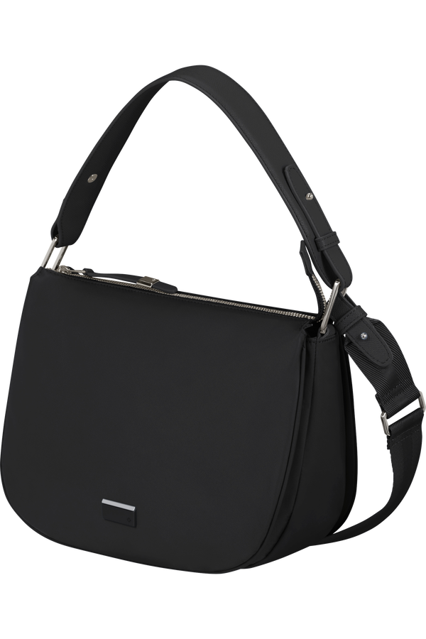 Samsonite Be-Her Hobo Bag Round 3 Compartments  Black Samsonite Be-Her Hobo Bag Round 3 Compartments  Black