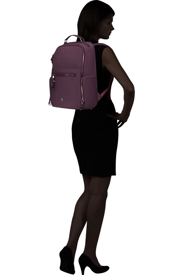 Samsonite Karissa Evo Round Backpack 15.6'  Burgundy Samsonite Karissa Evo Round Backpack 15.6'  Burgundy