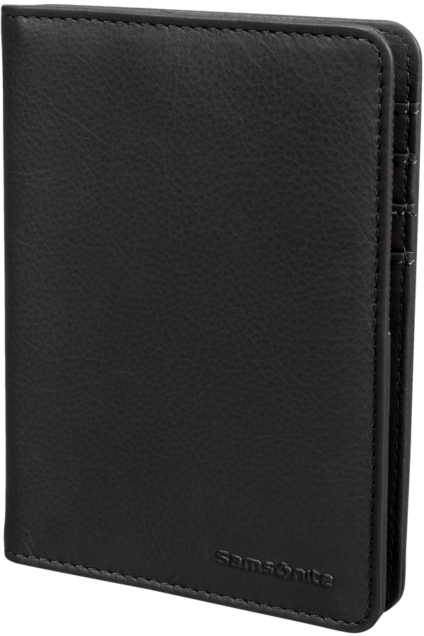 Samsonite Global Ta ID Leather Passport Cover  Black