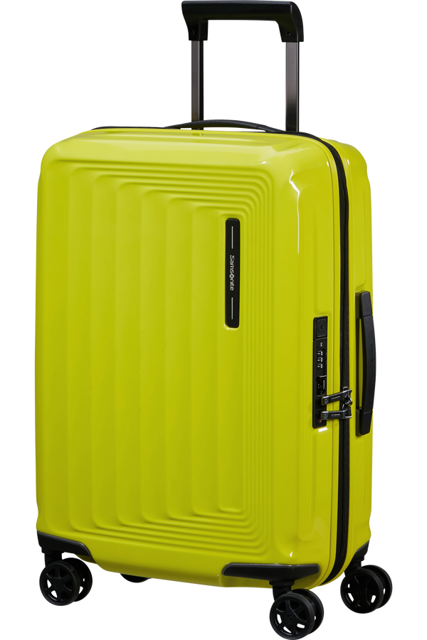 Samsonite Nuon Spinner Expandable 55cm  Metallic Lime