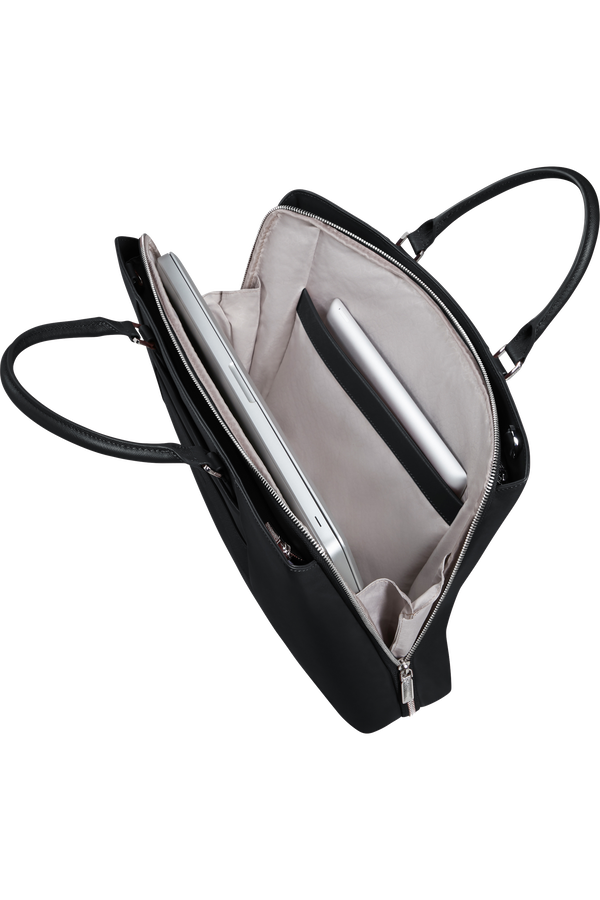 Image Biz Leather Aktat&aacute;ska 15.6" | Samsonite Image Biz Leather Briefcase 15.6'  Black