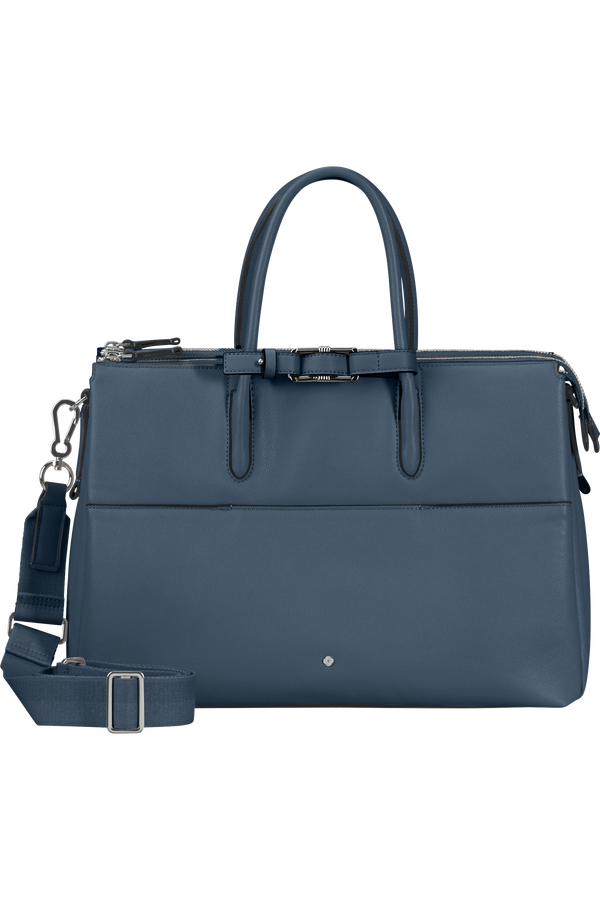Samsonite Every-Time 2.0 Org Tote 3 Comp 14.1''  Blueberry Blue