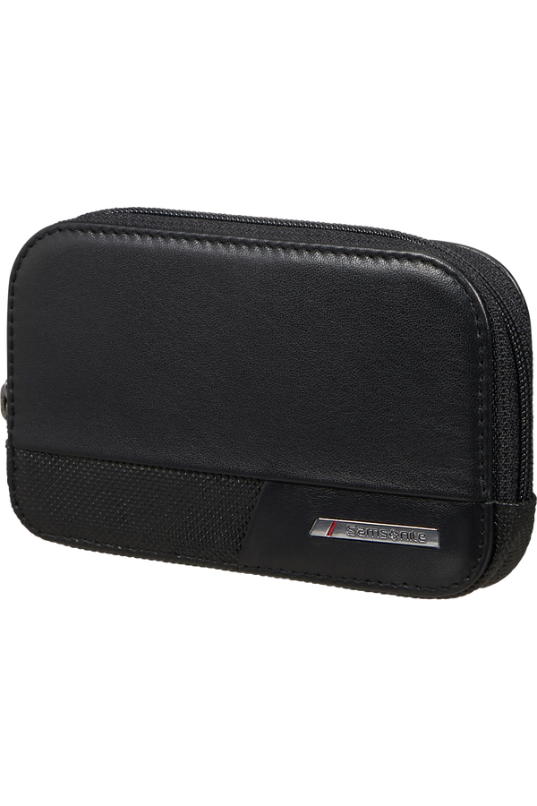 Samsonite Pro-Dlx 6 Slg 524 -Z ROUND KEY POUCH+2R  Black