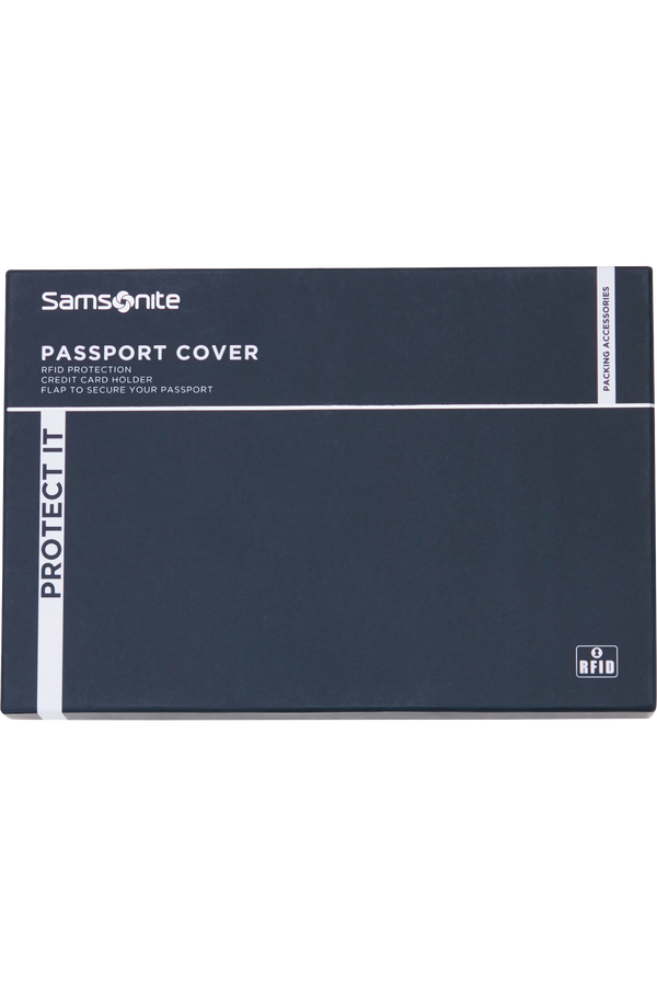Samsonite Ta Revolution Passport Cover  Black