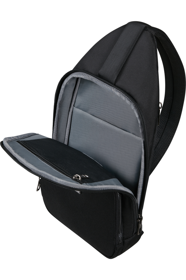 Samsonite Sacksquare Sling Bag M  Black Samsonite Sacksquare Sling Bag M  Black