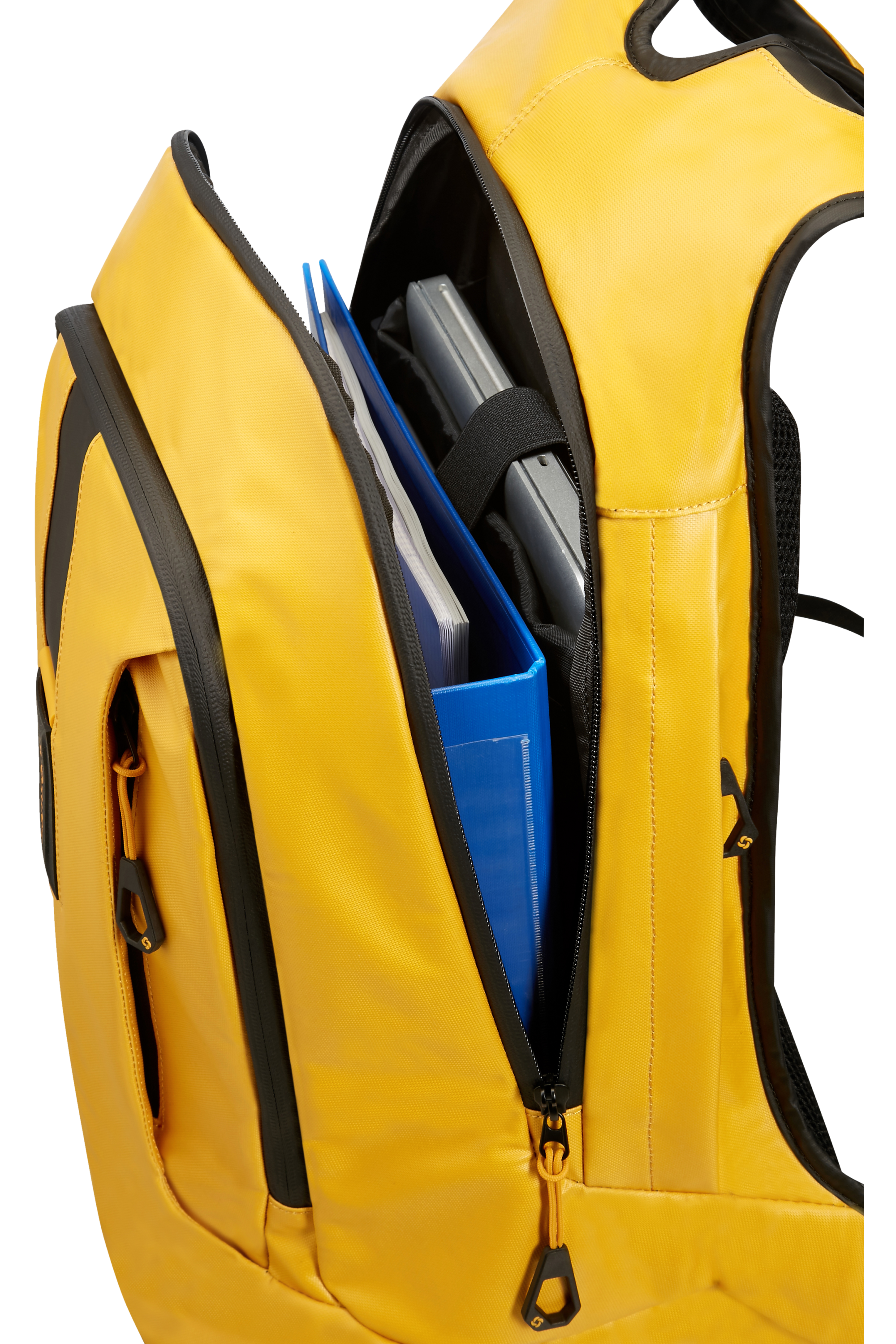samsonite paradiver backpack yellow