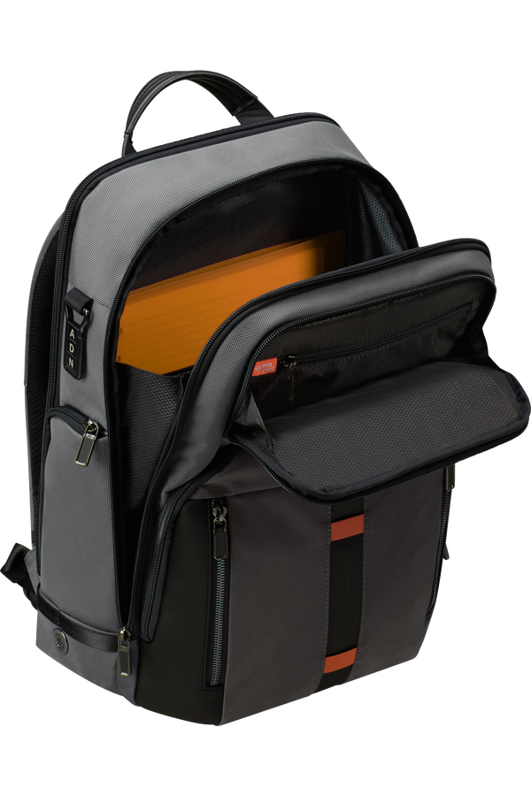 Samsonite Urban-Eye Laptop Backpack 15.6'  Grey/Cognac Samsonite Urban-Eye Laptop Backpack 15.6'  Grey/Cognac