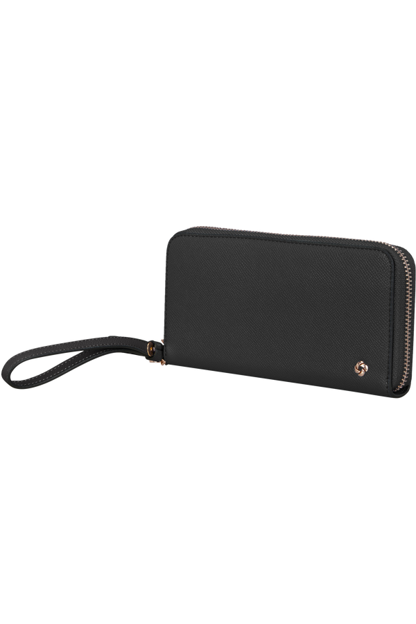 Samsonite Hourly Slg 319 - L ZIP AROUND L  Black
