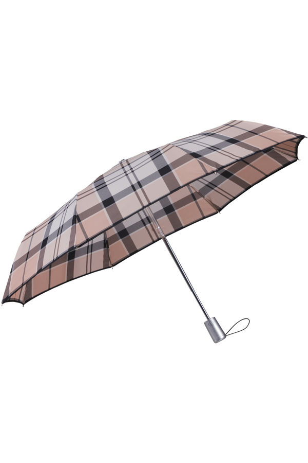 Samsonite Alu Drop S Safe 3 Sect. Auto O/C  Beige Check