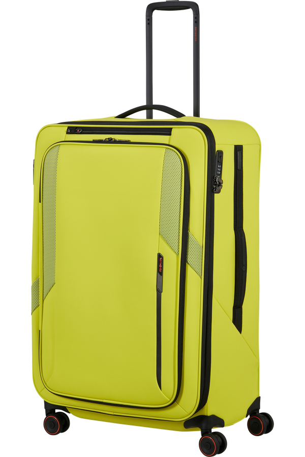 Glazed Bőv&iacute;thető Spinner (4 ker&eacute;k) 78cm | Samsonite Glazed Spinner Expandable 78cm  Lime Punch