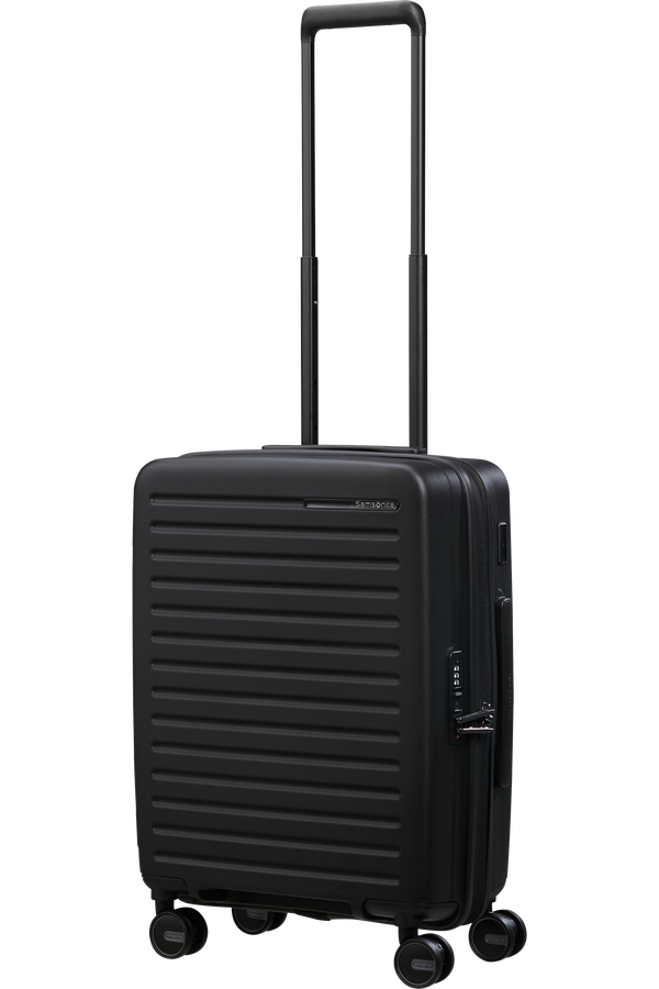 Samsonite Restackd Spinner Expandable 55cm  Black