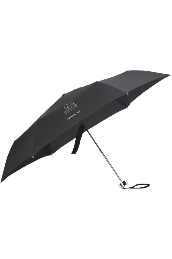 Samsonite Karissa Umbrellas 3 Sect. Ultra Mini Flat  Black