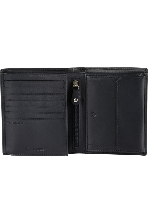 Samsonite Attack 2 Slg 122 - W 11CC+HFL+W+C+Z+2C  Black