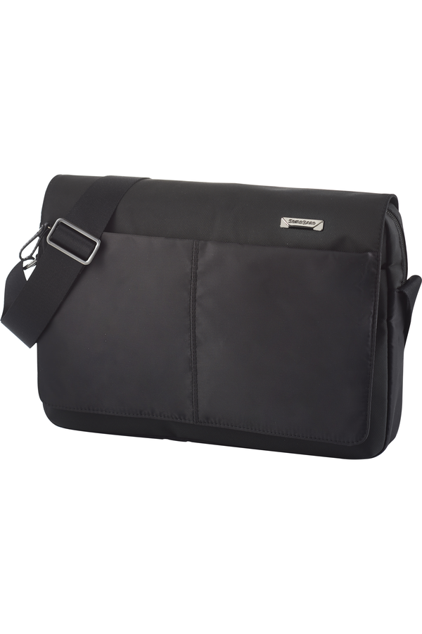 Samsonite Hip-Tech 2 Messenger 12.9'+Flap  Black Samsonite Hip-Tech 2 Messenger 12.9'+Flap  Black