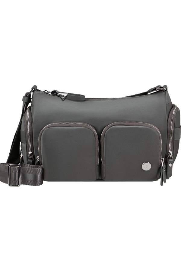 Samsonite Karissa Evo Shoulder Bag Multi Pkt  Gunmetal Green