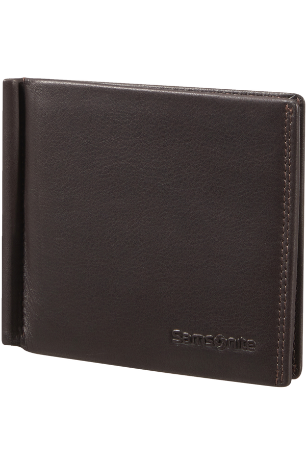 Samsonite Attack 2 Slg 709 - 8CC H+MONEY CLIP  Ebony Brown