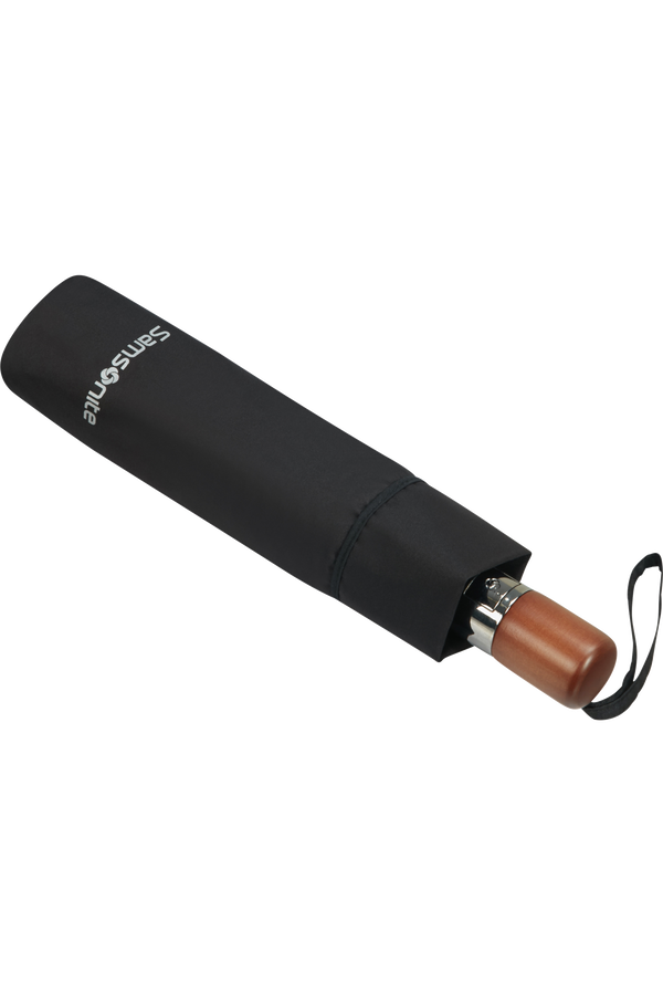 Samsonite Wood Classic S 3 Sect. Auto O/C Short  Black