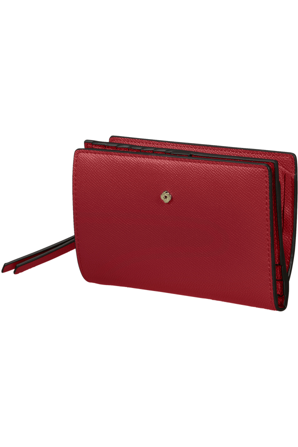 Samsonite Rightup Slg 340 - W 12CC+ZIP EXT  Dark Red