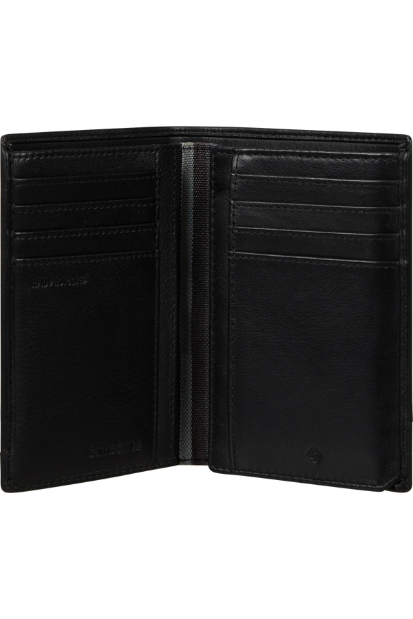 Samsonite Flagged Slg 145 - W 14CC+W+2C  Black Samsonite Flagged Slg 145 - W 14CC+W+2C  Black
