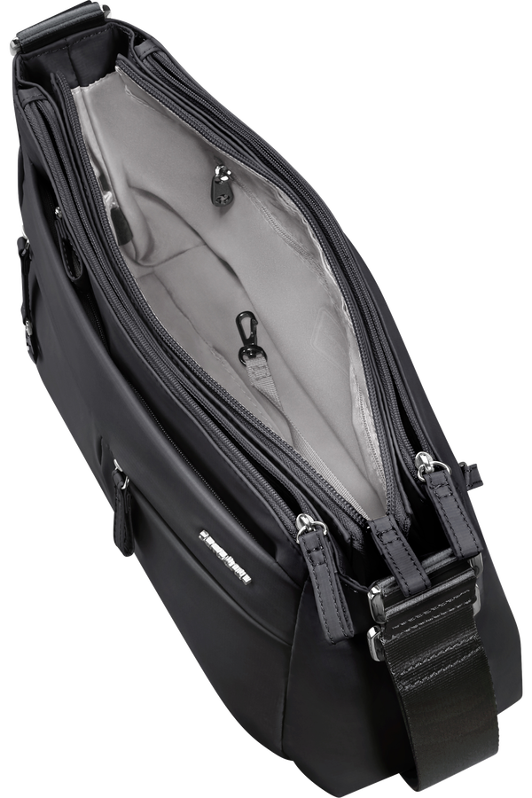 Samsonite Move 5.0 Horiz. Shoulder Bag + Flap  Black