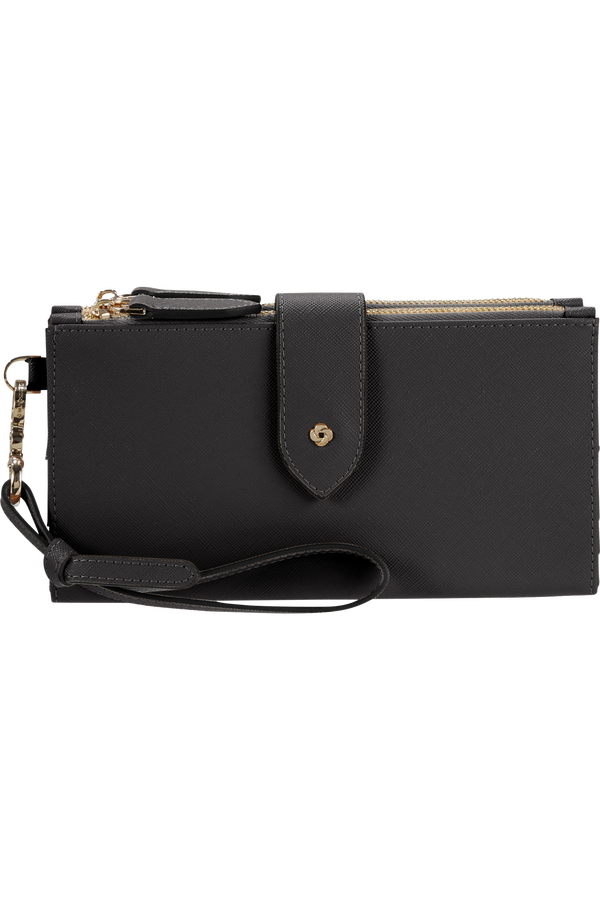 Samsonite My Samsonite Slg L F W+Dbl Zipper  Black