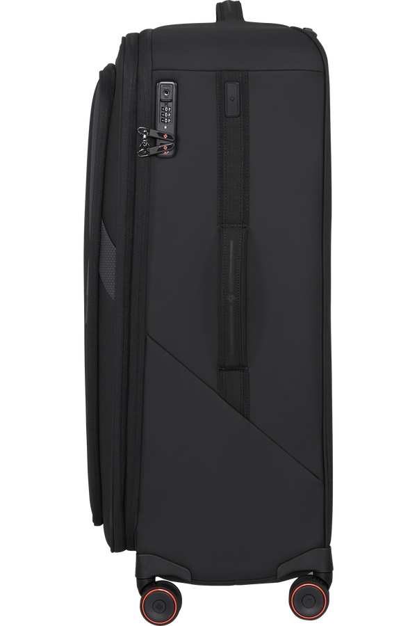 Samsonite Glazed Spinner Expandable 78cm  Black