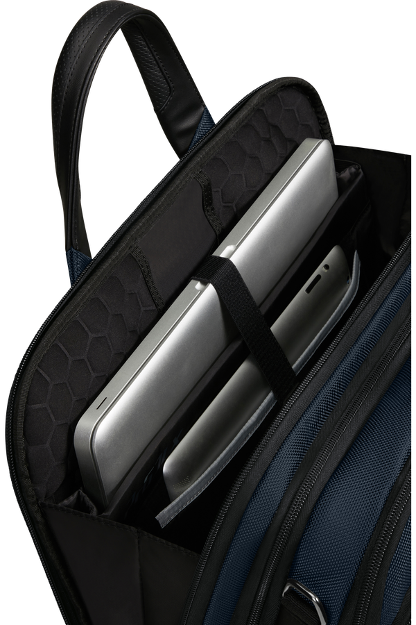 Samsonite Pro-Dlx 6 Bailhandle Expandable 15.6'  Blue