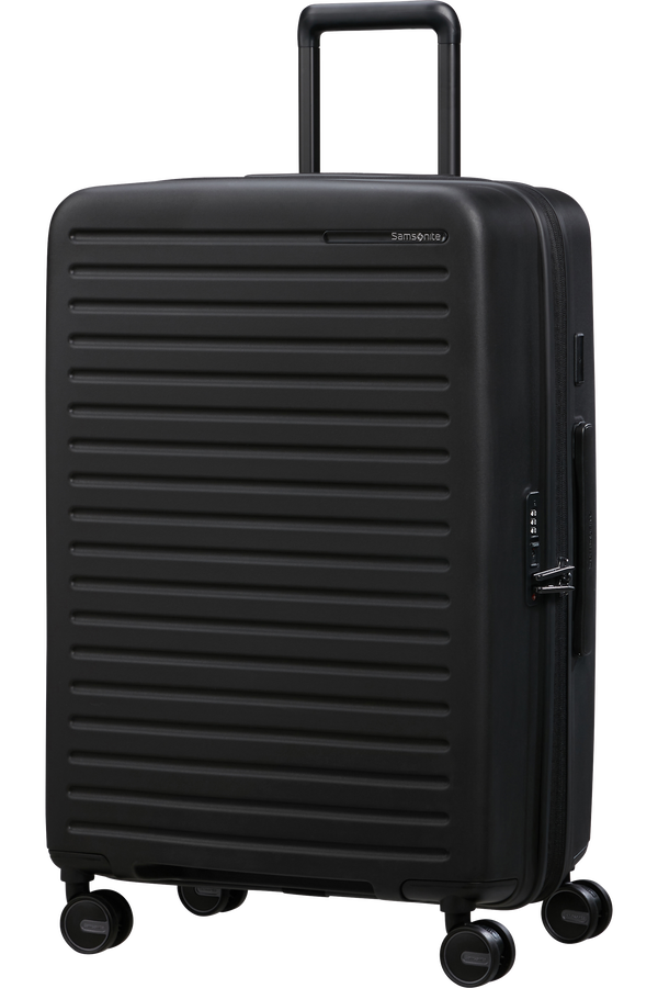 Samsonite Restackd Spinner Expandable 68cm  Black