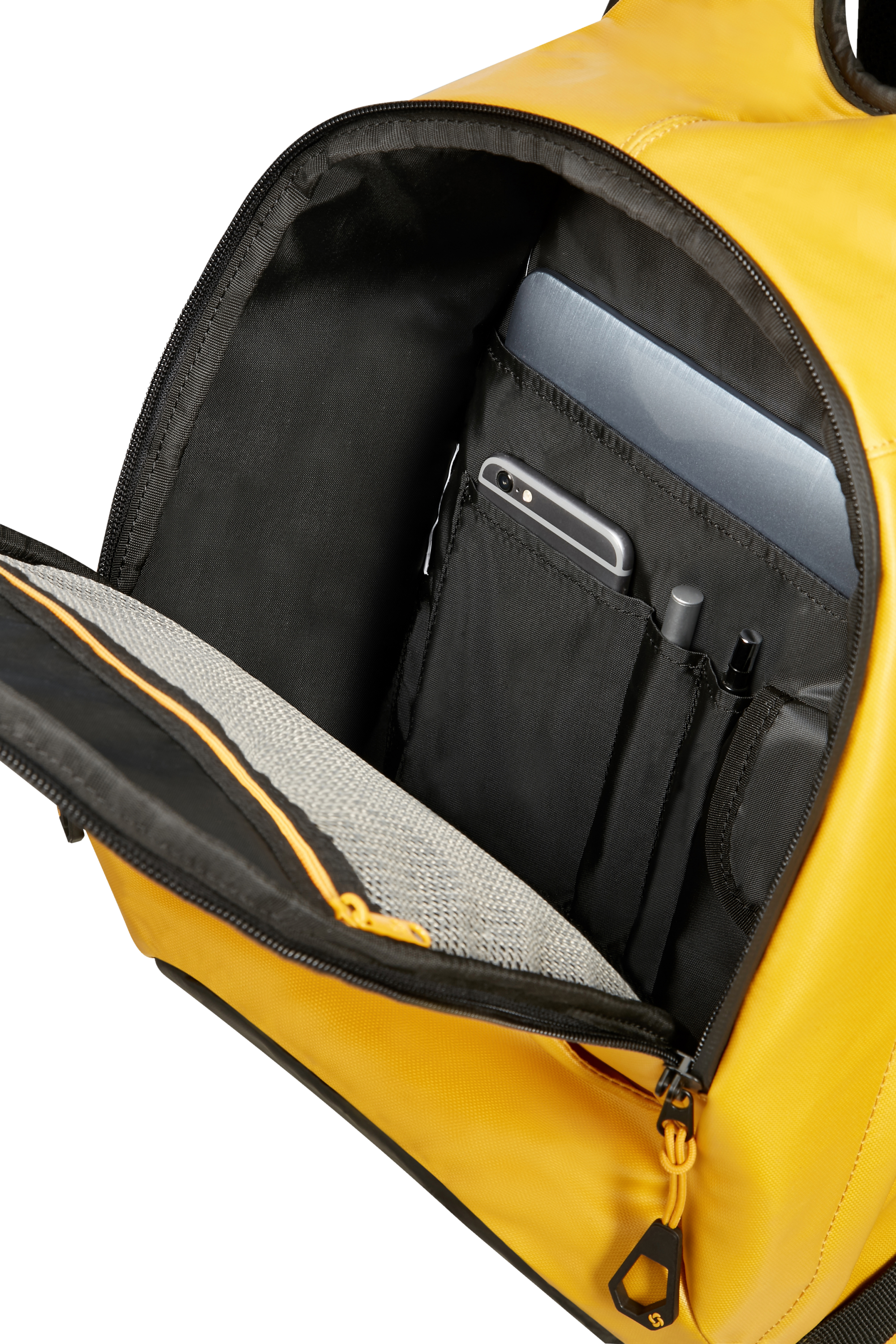 samsonite paradiver backpack yellow