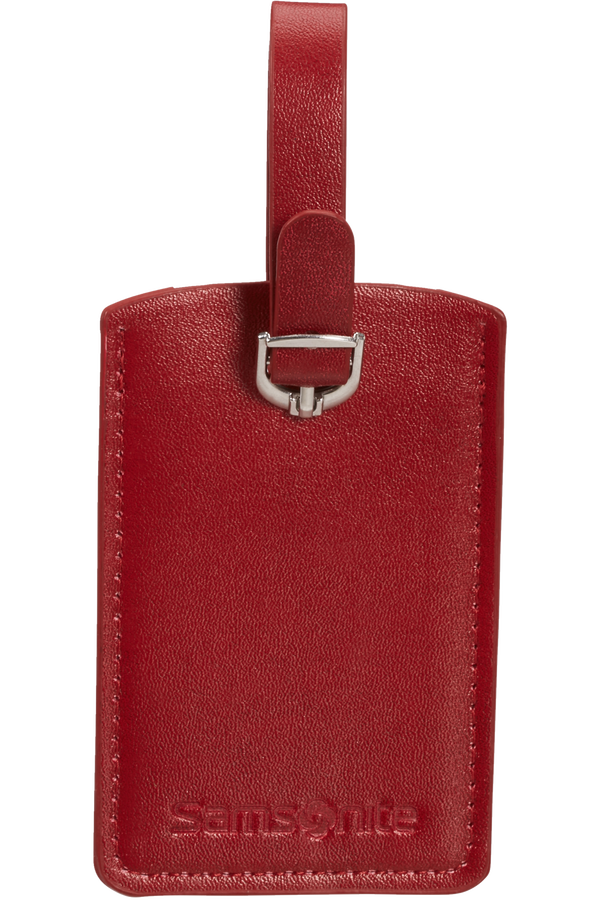 Samsonite Global Ta Rectangle Luggage Tag x2 Red