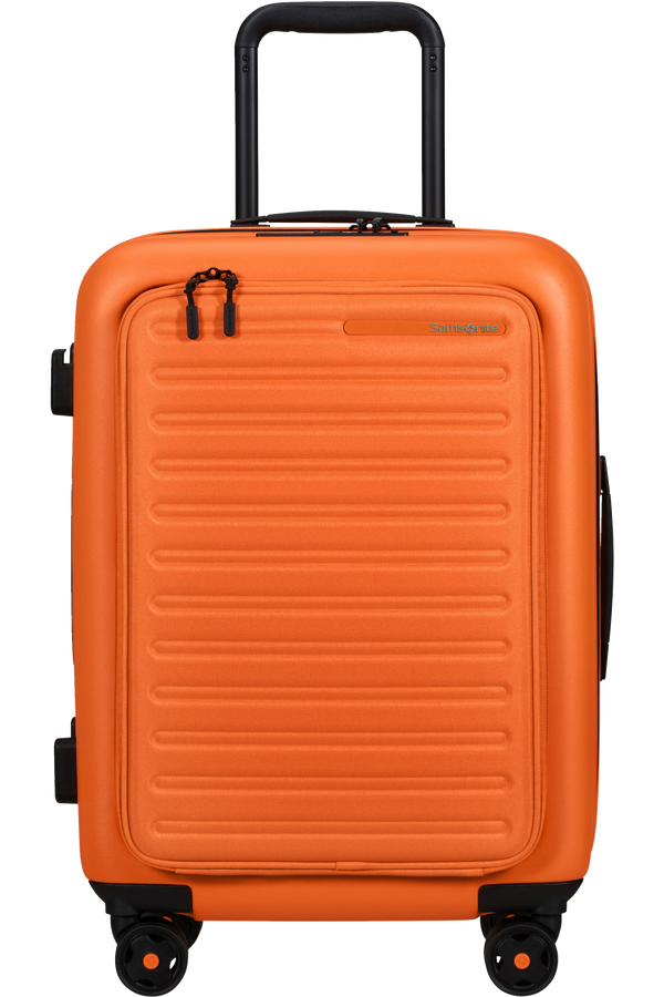 Samsonite Stackd Spinner Expandable Easy Access  Orange