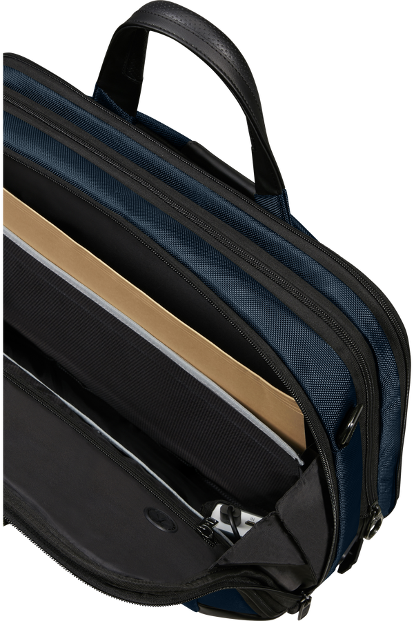 Samsonite Pro-Dlx 6 Bailhandle Expandable 15.6'  Blue
