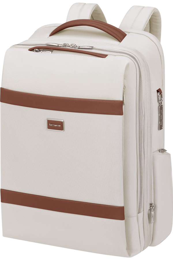 Samsonite Image Biz Travel Backpack EXP 15.6'  Ivory Samsonite Image Biz Travel Backpack EXP 15.6'  Ivory