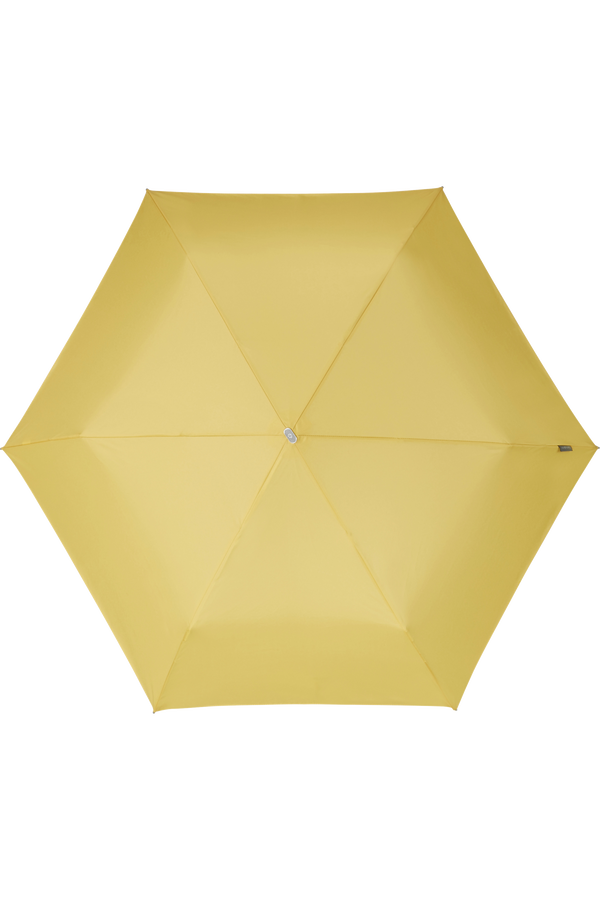 Samsonite Alu Drop S 3 Sect. Manual Flat  Mustard Yellow