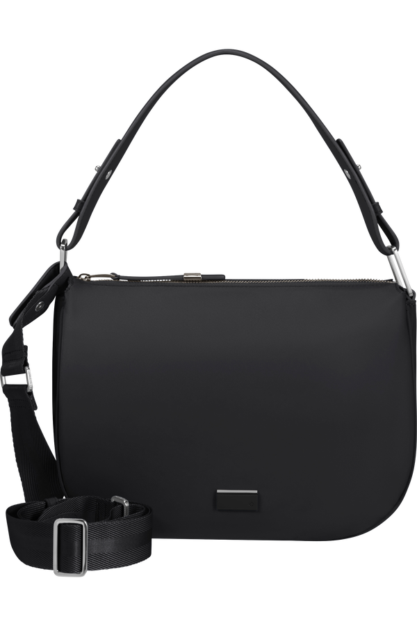 Samsonite Be-Her Hobo Bag Round 3 Compartments  Black