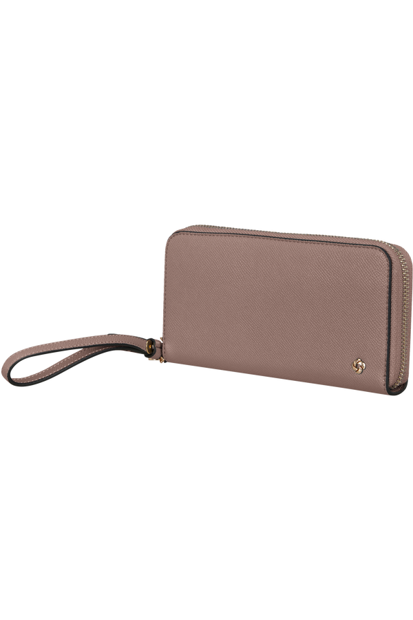 Samsonite Hourly Slg 319 - L ZIP AROUND L  Antique Pink