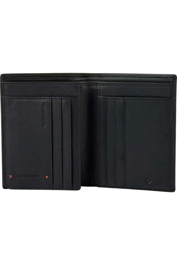 Samsonite Simpla Slg 137 - W 6CC+HFL+2W+2C  Black Samsonite Simpla Slg 137 - W 6CC+HFL+2W+2C  Black