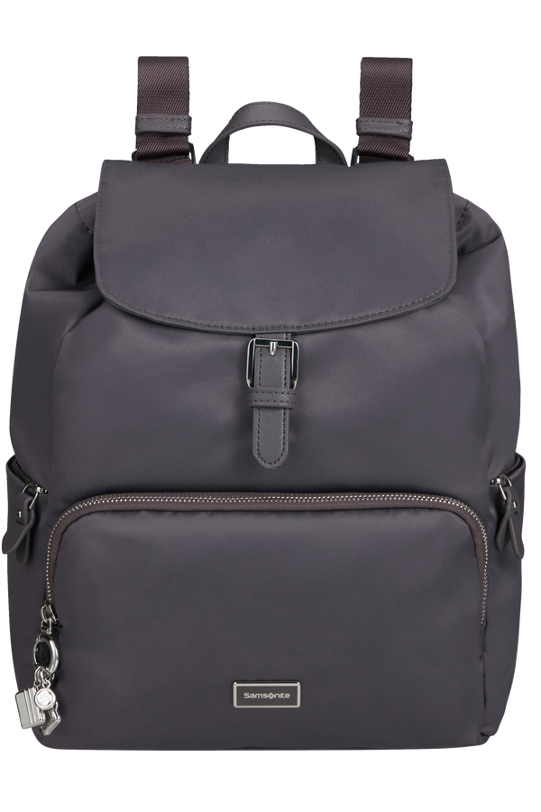 Samsonite Karissa 2.0 Backpack 3 Pockets 1 Buckle  Eco Dark Grey