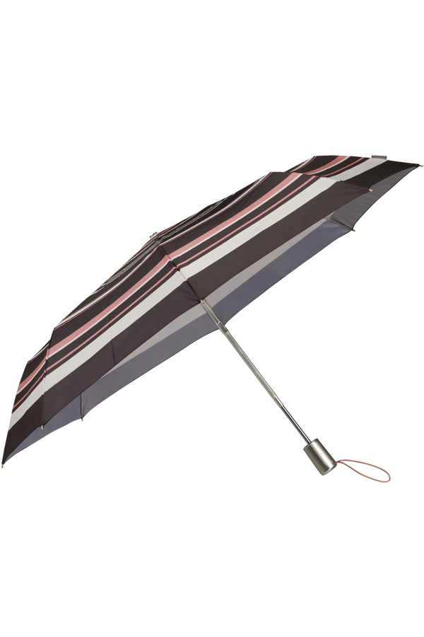 Samsonite Alu Drop S Safe 3 Sect. Auto O/C  Coral Stripes