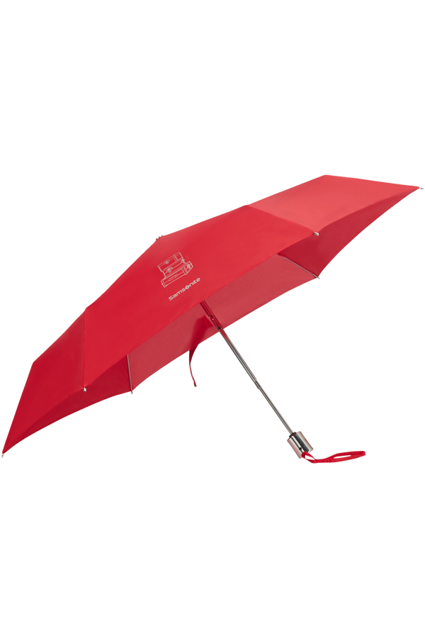 Samsonite Karissa Umbrellas 3 Sect. Auto O/C Slim  Formula Red