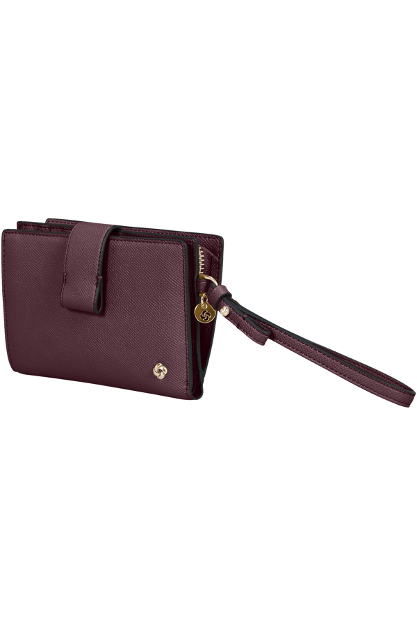 Samsonite Hourly Slg 340 - W 12cc+zip Ext  Eggplant