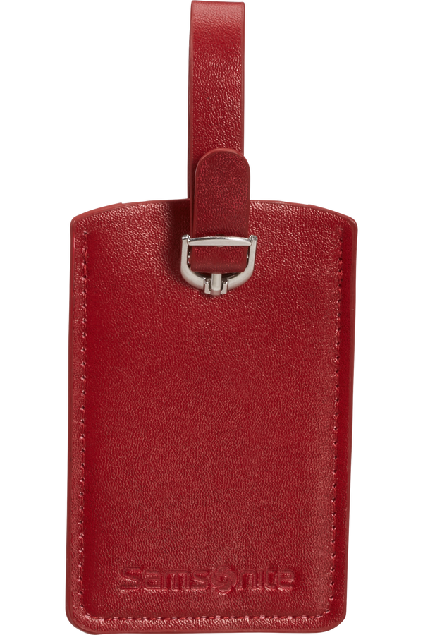 Samsonite Global Ta Rectangle Luggage Tag Red